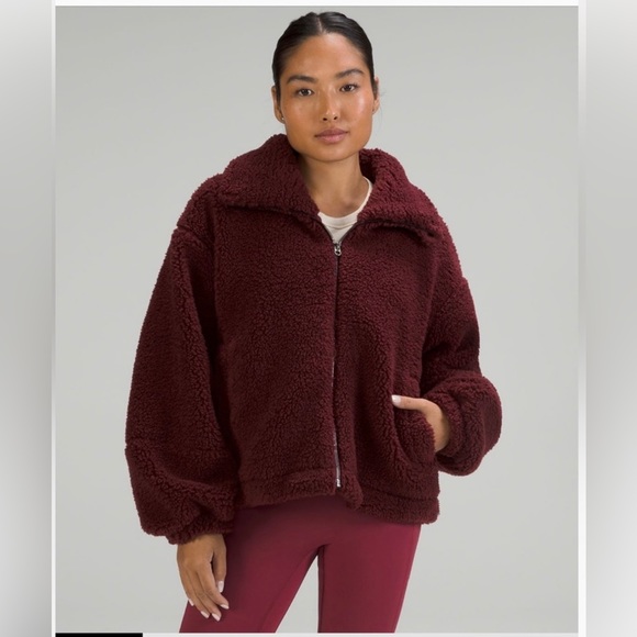 lululemon Cinchable Fleece Zip-Up Cozy Sherpa - Picture 1 of 7